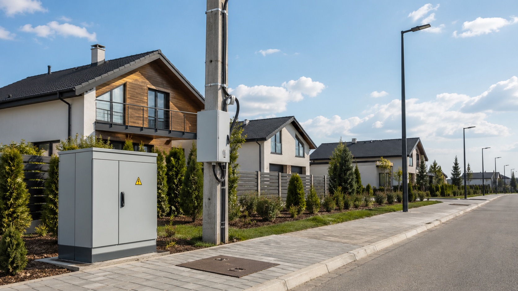 Коммуникации в коттеджном посёлке