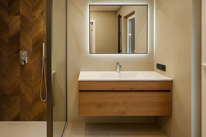 Ванная комната в доме