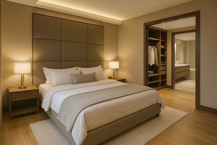 Планировка дома - спальни