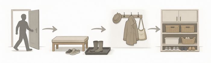 Гардеробная - чистое и сезонное хранение вещей